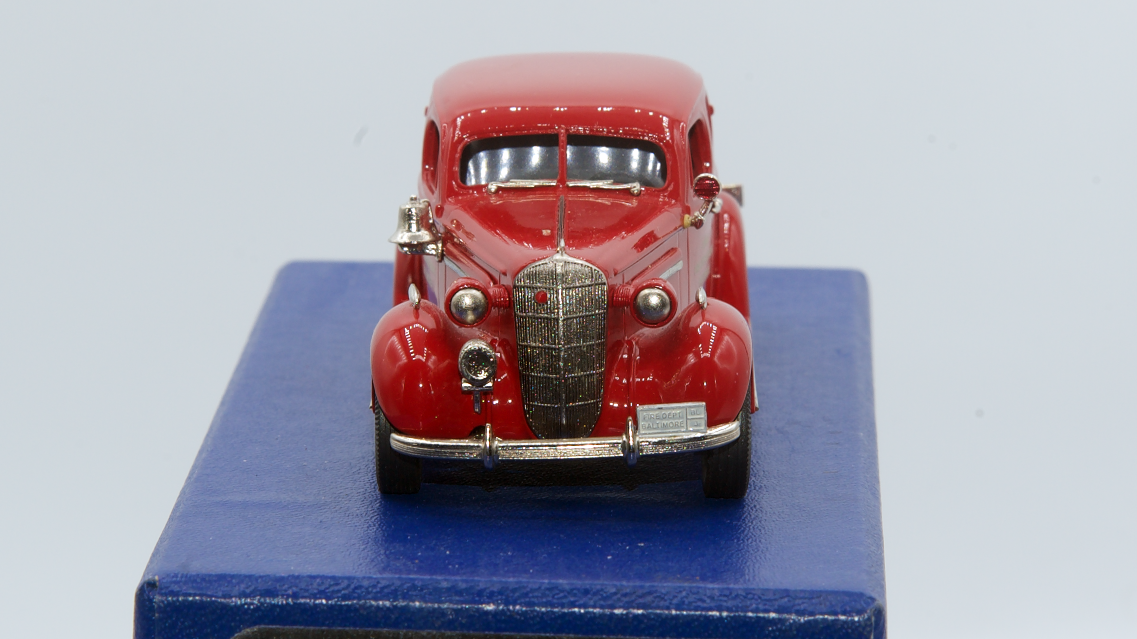 Buick Special Sedan Baltimore Fire Chief 1936 Rouge Ref CSV11