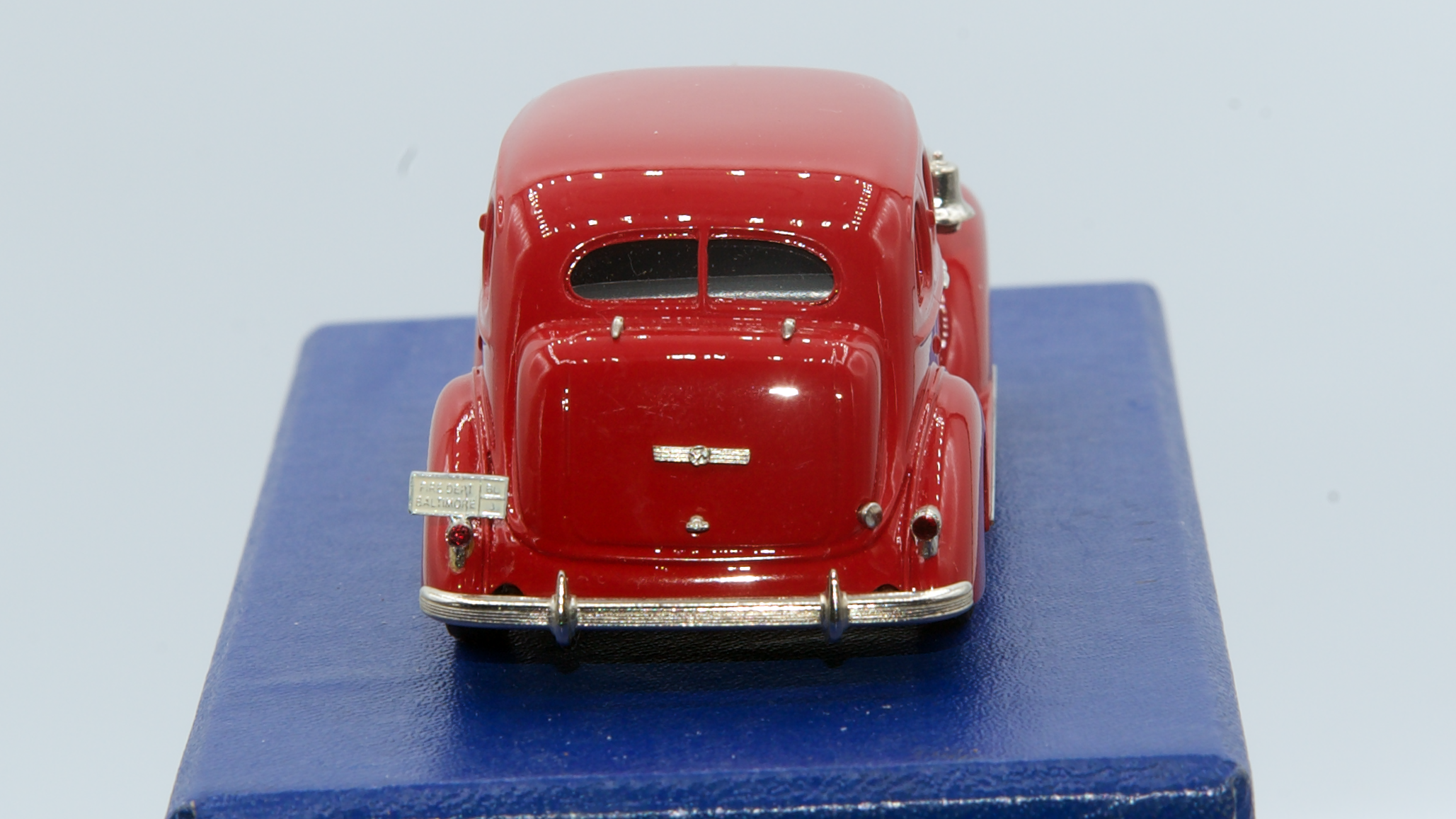 Buick Special Sedan Baltimore Fire Chief 1936 Rouge Ref CSV11