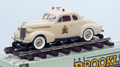 Pontiac Six Coupe Canadian Pacific Railway Police 1937 Beige + Rail (Edition limlitée 175 exemplaires) CTCS 2013
