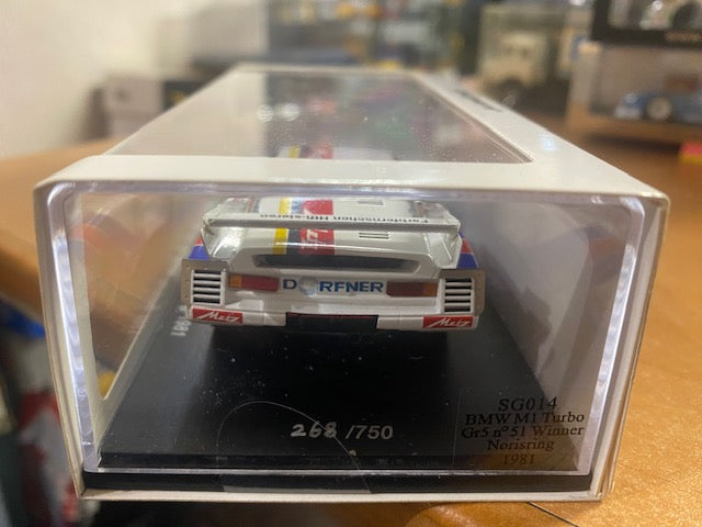 BMW M1 Turbo Gr5 Winner Norisring 1981 #51 Hans-Joachim Stuck Ref SG014-11 Mars 2026