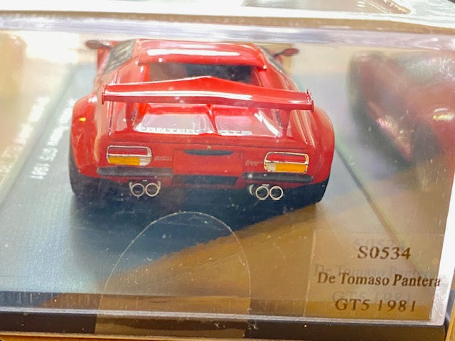 De Tomaso Pantera GT5 1981 Rouge Ref S0535- 14 Mars 2026