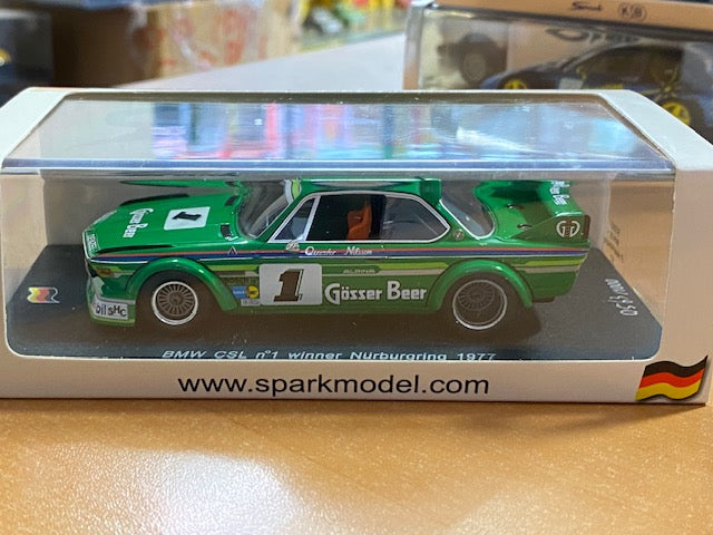 BMW CSL #1 Winner Nurburgring 1977 D.Quester-G.Nilsson Edition Limitée 0563/1000