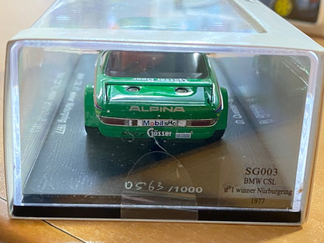 BMW CSL #1 Winner Nurburgring 1977 D.Quester-G.Nilsson Edition Limitée 0563/1000