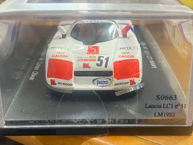 Lancia LC1 #51 Le Mans 1983 M.Sigala-o.Larrauri-M.Cohen Olivar S0663