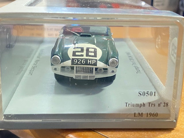 Triumph Trs #28 24h Le Mans 1960 K. Ballisat- M. Becquart S0501