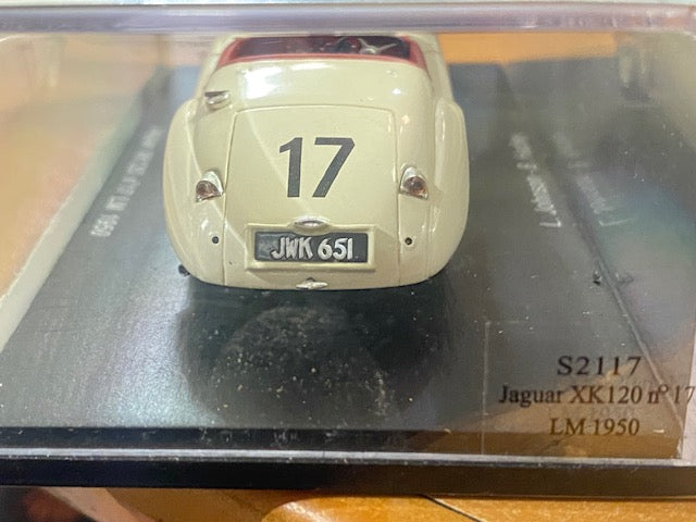 JAGUAR - XK120 SPIDER # 17 24h LE MANS 1950 L.JOHNSON - P.HADLEY