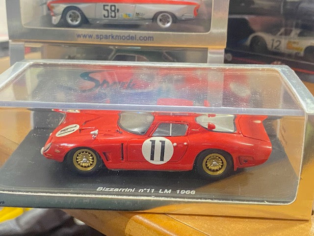 RARE Bizzarrini 5300 GT GT #11 Le Mans 1966  - Posey - Natili