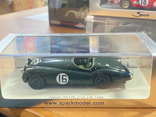 JAGUAR XK120 #16 LE MANS 1950  - WHITEHEAD /MARSHALL