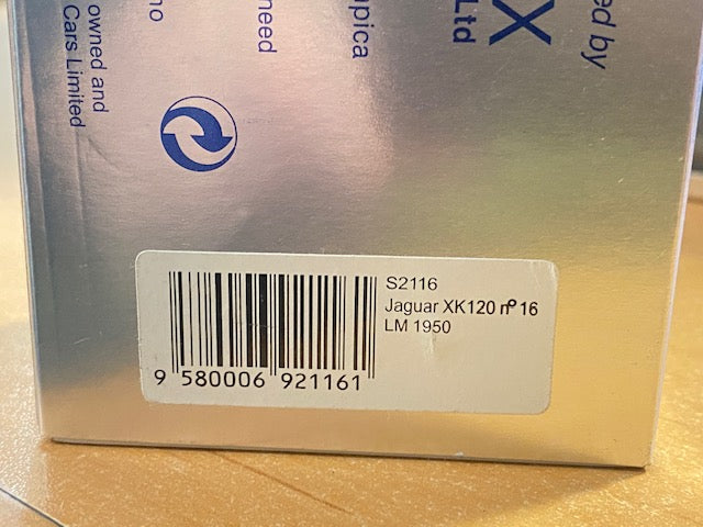 JAGUAR XK120 #16 LE MANS 1950  - WHITEHEAD /MARSHALL