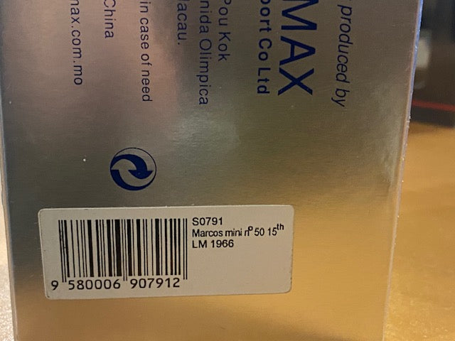 Marcos Mini #50 Le Mans 1966 - Marnat/Ballot Lena