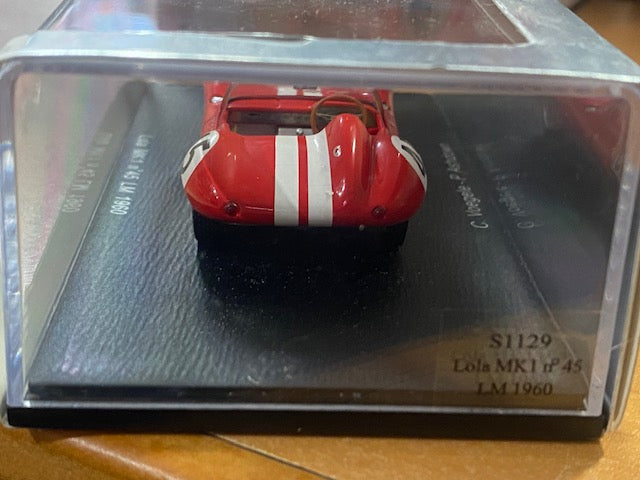 RARE Lola MK1 #45 Le Mans 1960 - C.VOEGELE-PASHDOWN