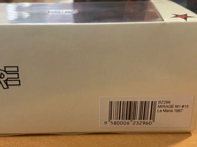 Mirage M1 #15 24h Le Mans 1967 - Ickx/Muir