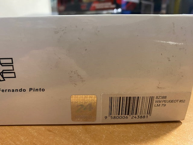 WM P79 Peugeot Turbo Le Mans 1979  #52 -  Mamers/ Raulet