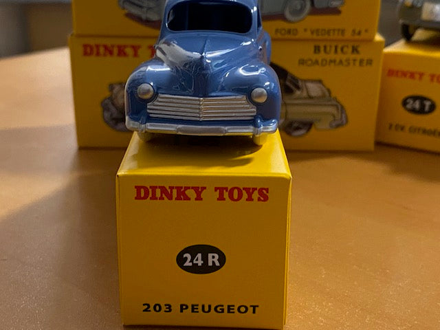 Peugeot 203 Bleu Pétrole
