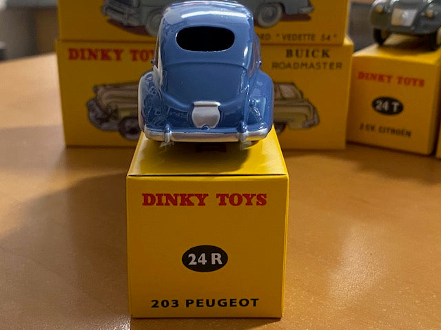 Peugeot 203 Bleu Pétrole