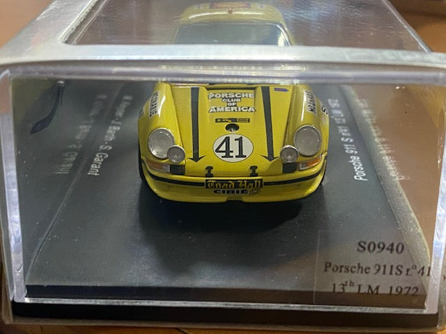 Porsche 911 S # 41  13th Le Mans 1972 Keyser - Barth - Garant