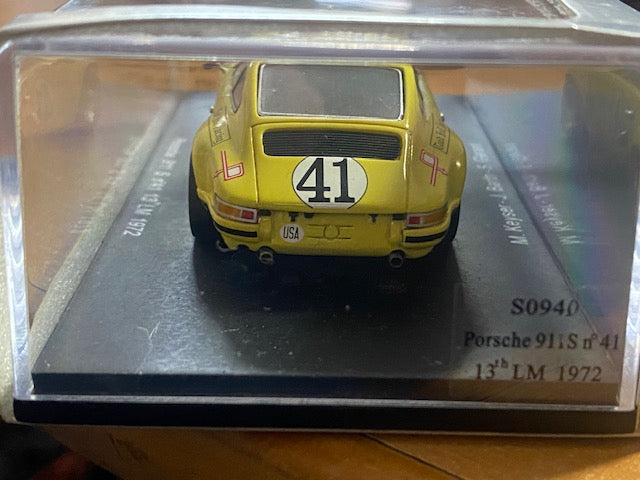 Porsche 911 S # 41  13th Le Mans 1972 Keyser - Barth - Garant