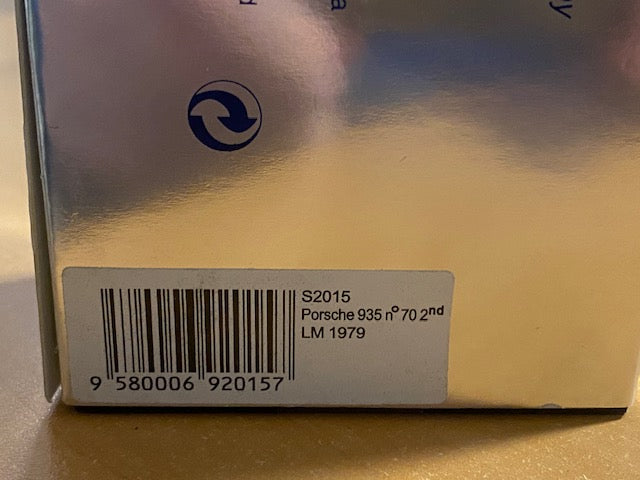 PORSCHE 935 N°70 2ème LM79 (1er IMSA)6Pilotes P. Newman / D. Barbour / R. Stommelen