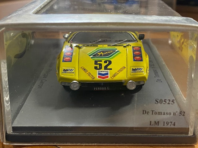 De Tomaso Pantera #52 Lm 1974 -  Max Cohen Olivar- Philippe Carron