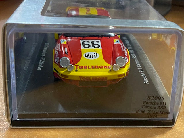 Porsche 911 Carrera RSR #66 7th Le Mans 1974 B.heneviere- P.Zbinden