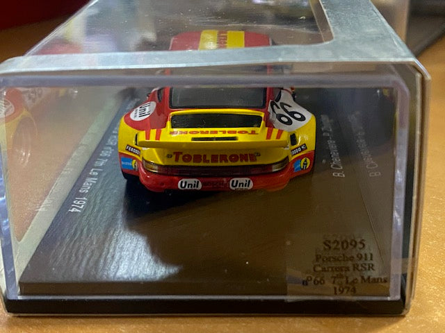 Porsche 911 Carrera RSR #66 7th Le Mans 1974 B.heneviere- P.Zbinden