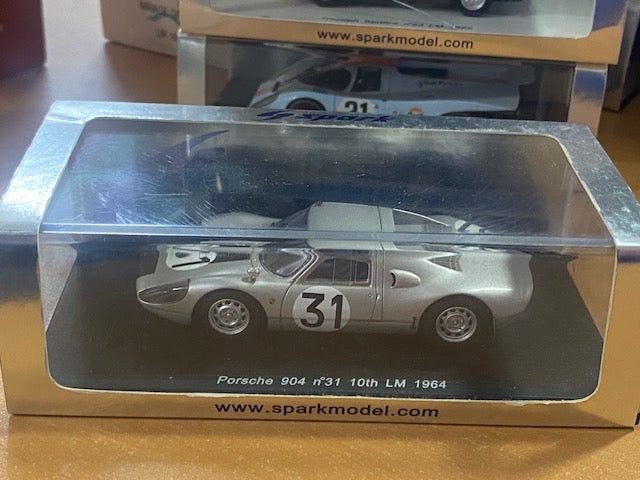Porsche 904 #31  10th Le Mans 1964 - G ..Koch-H.Sck=hiller