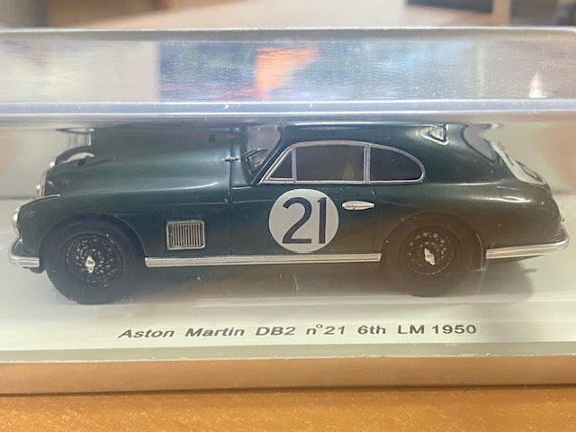 RARE Aston Martin DB2 #21 6th Le Mans 1950 - C.Brackenbury- R.Parnell
