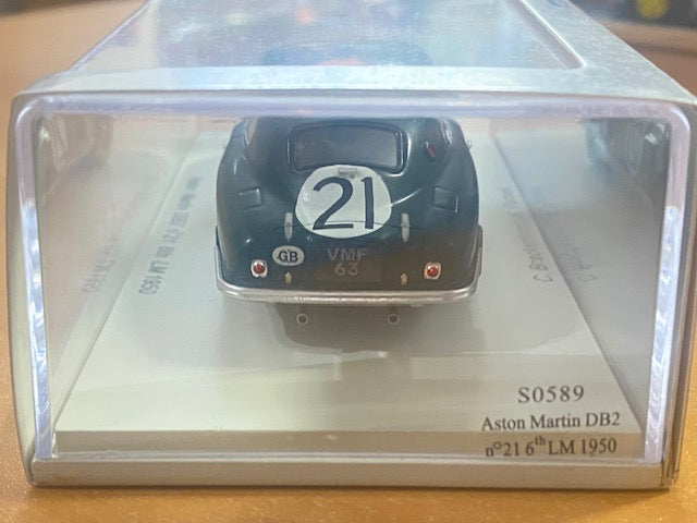 RARE Aston Martin DB2 #21 6th Le Mans 1950 - C.Brackenbury- R.Parnell
