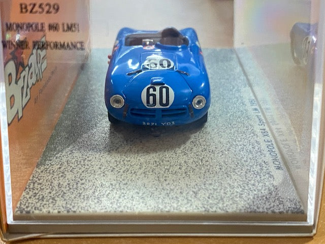 Monopole X84 Sport Le M ans 1951 24th - Jean de Montrémy  Jean Hémard