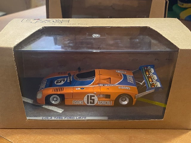 BIZARRE BZ79 LOLA T286 Fisons n°15 20ème 24H Le Mans 1979 M. Raymond BIZARRE BZ79 LOLA T286 Fisons n°15 20ème 24H Le Mans 1979 M. Raymond