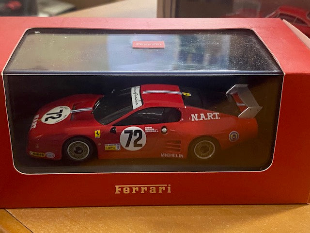 FERRARI BB 512 #72 Le Mans 1982 9th- A.Cudini-J.Morton-J.Paul