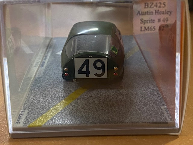 Austin Healey Sprite Proto Le Mans 1965 #49 12th Paul Hawkins  John Rhodes