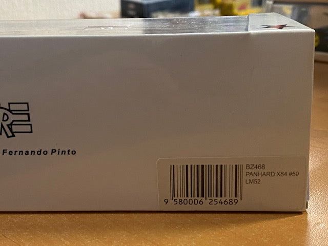 PANHARD X84 Le Mans 1952 - Jacques Savoye  Raymond Lienard