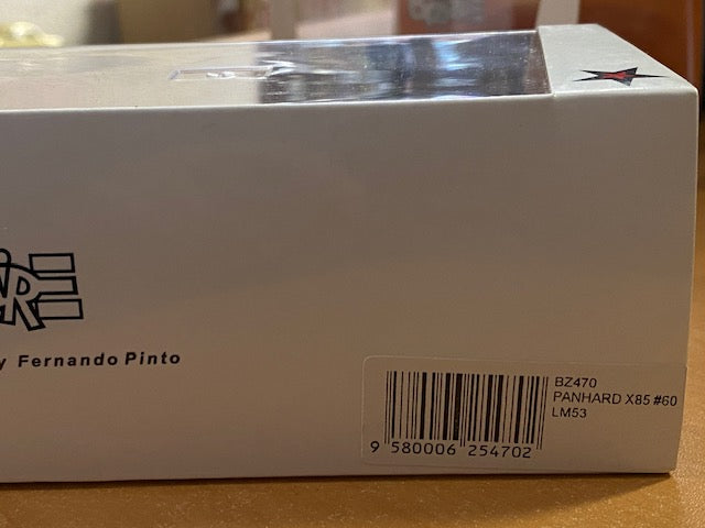 PANHARD X85 Le Mans 1953 "60 -24th  Jean Hémard  Jean de Montrémy