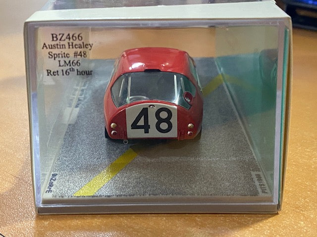 Austin Healey Sprite Le M ans 1966  #48 - John Rhodes  Clive Baker