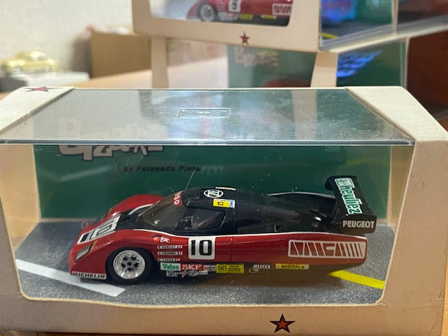 RARE WM 83 Turbo PEUGEOT Le Mans 1983 16th- Roger Dorchy  Alain Couderc (de)  Pascal Fabre