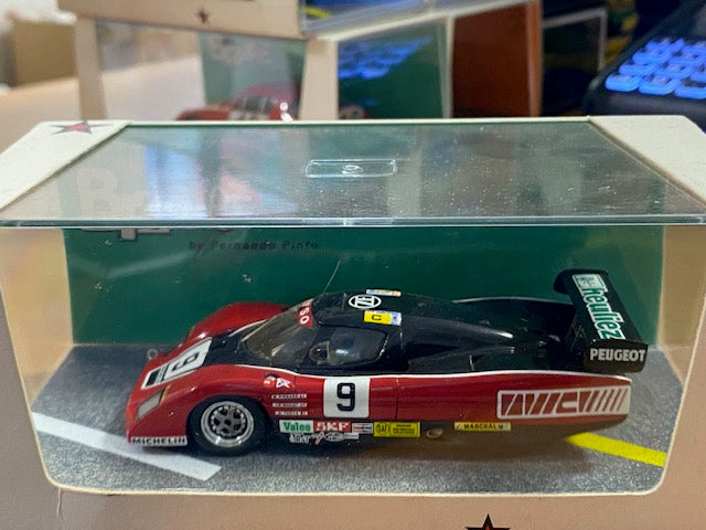 WM 83 Turbo PEUGEOT Le Mans 1983 #9  -Jean-Daniel Raulet  Michel Pignard  Didier Theys