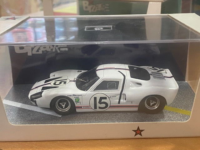FORD GT 40 #15  Le Mans 1966  - Guy Ligier  Bob Grossman