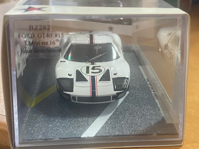 FORD GT 40 #15  Le Mans 1966  - Guy Ligier  Bob Grossman