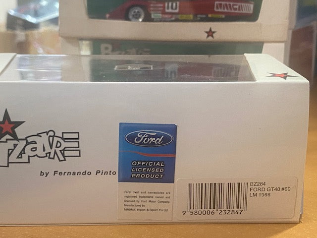 FORD GT 40 #60  Le Mans 1966 -Jochen Neerpasch  Jacky Ickx