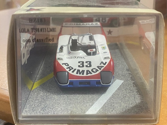 LOLA T295 BMW  #33 Le Mans 1981 - Pierre Yver  Michel Dubois  Jacques Heuclin