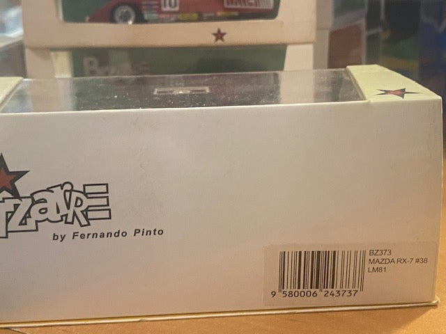 MAZDA RX7 253 Le Mans 1981 #38 - Yojiro Terada  Hiroshi Fushida  Win Percy