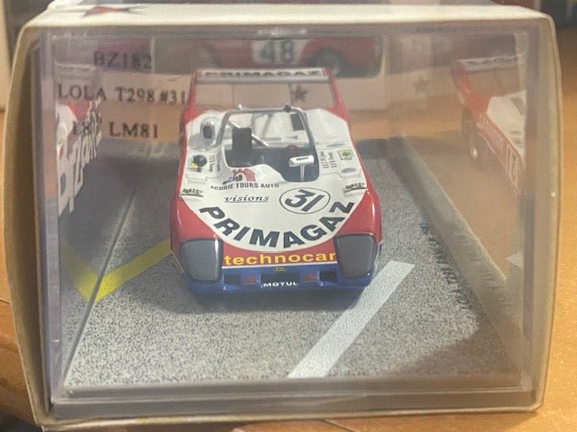 LOLA T298 BMW #31 Le Mans 1981-18th- Jean-Philippe Grand  Yves Courage