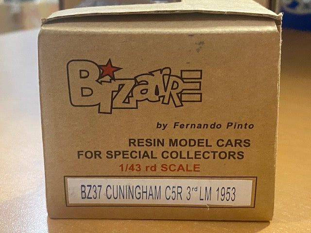 RARE CUNNINGHAM C5R #2 Le Mans 1953  - 3 rd -Phil Walters  John Fitch