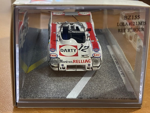 LOLA T284 FORD Le Mans 1975 #12 -  Hervé Bayard  Heinz Schulthess  André Savary Ref BZ155