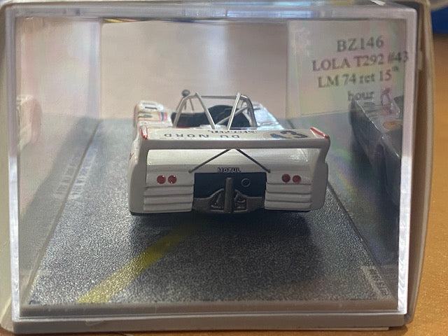 LOLA T292 SIMCA CHRYSLER -ROC #43 Le Mans 1974- Robert Mieusset  Fred Stalder  François Sérvanin Ref BZ146