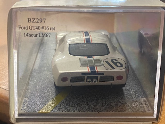 FORD GT 40 #16 Le Mans 1967 -  Pierre Dumay  Henri Greder Ref BZ297