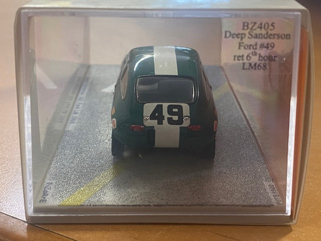 Deep Sanderson 302 Ford #49 Le Mans 1968 -  Chris Lawrence  John Wingfield Ref BZ405
