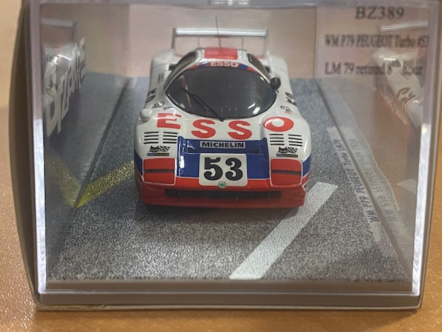 WM P79 PEUGEOT Turbo #53 Le Mans 1979- Michel Pignard  Jacques Coulon  Serge Saulnier Ref BZ389