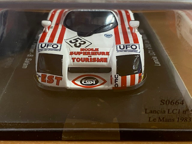 LANCIA LC1  #.53 LE MANS 1983 F. Hesnault T. Perrier B. Salam Ref S0664